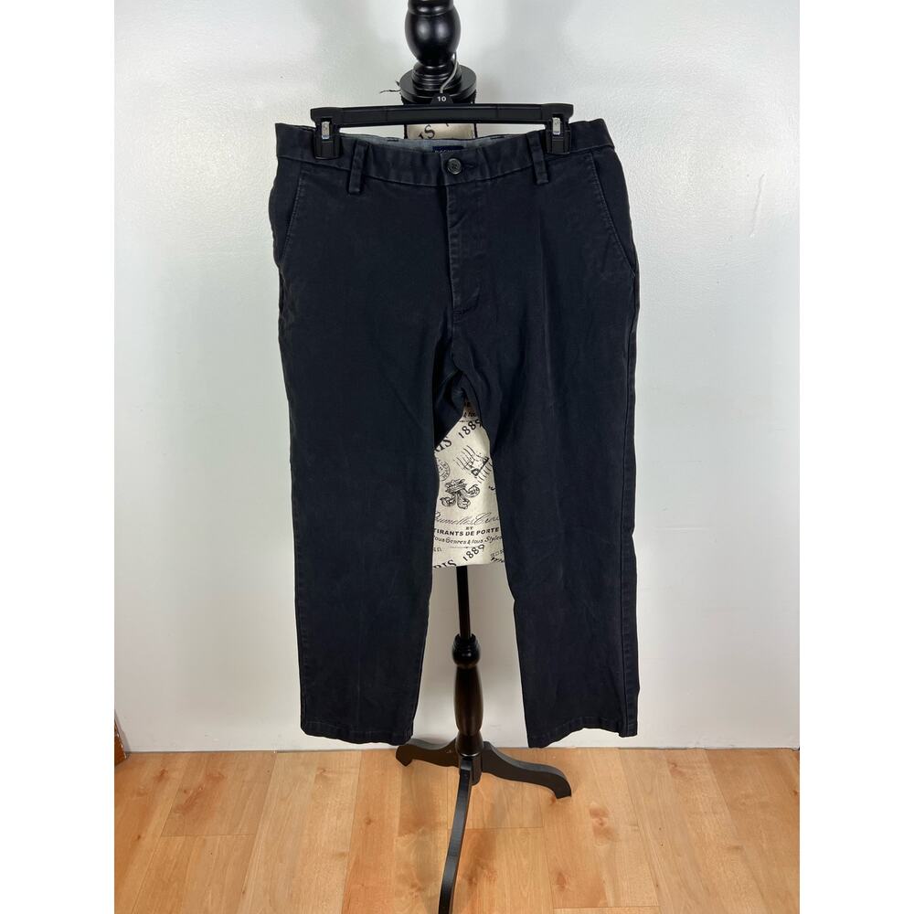 Mens Dockers Straight Fit Black Jeans with pockets